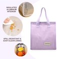 thumbnail image 4 of Soporte para comidas TELLUMO S, de pana, con aislamiento morado, 7,5 L, 4 of 7