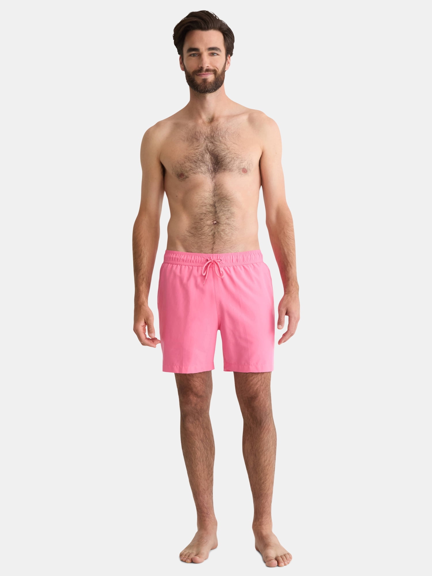 George Mens & Big Men's Swim Trunk, 6" Inseam, Sizes S-5XL