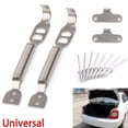 thumbnail image 3 of BIBABLYKE Stainless Bonnet Springs Fastener Clips Hood Pin Lock Kit Car Hood Spring Pin Kit Car Hood Clips Automotive Clip, 3 of 7
