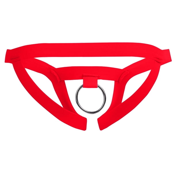 Gibobby ropa interior Tanga Micro Calzoncillos para hombres Sretch Ropa interior T-back G-string(Rojo,Talla única)