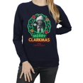 thumbnail image 3 of National Lampoon�'s Christmas Vacation Womens Merry Clarkmas Sweatshirt, 3 of 5