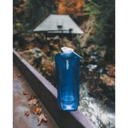 Vapur Anti-Bottle Collapsible Plastic Water Bottle 34 oz. Admiral Blue (30058)