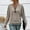Khaki, variant on Ahabrexf Fall Sweaters for Women, Solid Round Neck Long Sleeve Casual Blouse Shirt Top