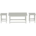 thumbnail image 3 of Paradise 3-Piece Set Outdoor Patio Adirondack Coffee Table and Square Side Table, 3 of 8