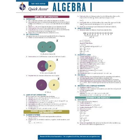 Pre-Owned Algebra I (Quick Access) Paperback