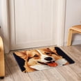 thumbnail image 6 of Corgi Dog Kitchen Rug Outdoor Carpet Door Mat Polyester Non-Slip Machine Washable, 6 of 6