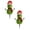 2Pack Beige1, variant on 2Pcs Snowman Christmas Tree - Topiary Outdoor,21.65 Inch Topiary Trees Artificial Outdoor,Faux Boxwood Bush Plants,Fake Cedar Potted With Ground Spike