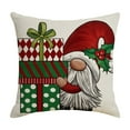 thumbnail image 2 of Kugisaki 2 PCS Merry Christmas Throw Pillow Covers, 18 x 18 Inch ChristmaS Winter Holiday Red Cushion Case Decoration for Sofa Couch Living Room Office, 2 of 6