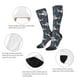 thumbnail image 3 of Balery Shark Wearing Swim Ring Calcetines novedosos Calcetines deportivos Calcetines hasta la rodilla Calcetines de algodón Calcetines originales y geniales, 3 of 6