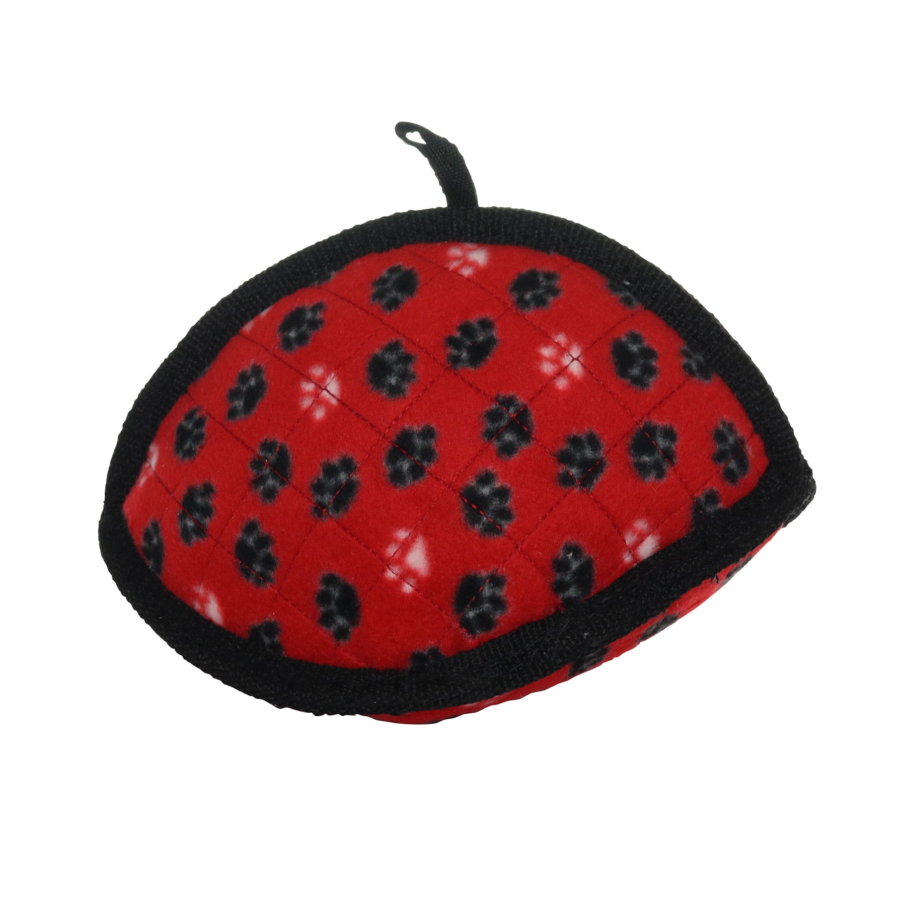 TUFFY® Ultimate Odd Ball Red Paw, 2-Pack, Durable Plush Dog Toys