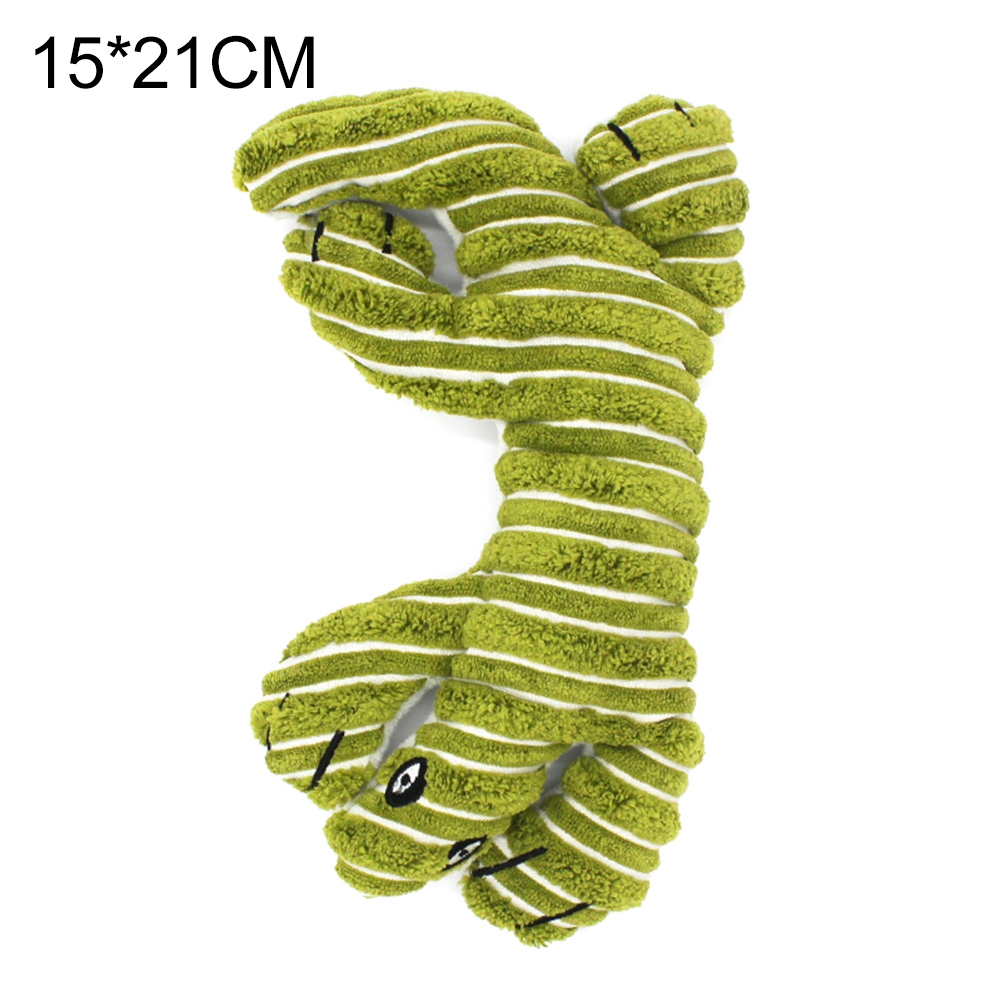 Opvise Pet Dog Cats Puppy Cute Lobster Crab Lizard Shape Doll Soft Squeaky Chew Toy Red