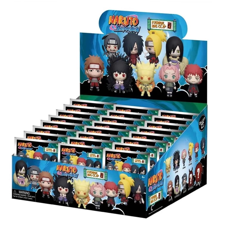 Monogram Naruto Shippuden Series 6 3D Foam Bag Clip Keychain