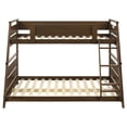 thumbnail image 5 of Holden Wood Veneer Twin Over Full Bunk Bed Walnut, 5 of 13