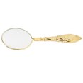 thumbnail image 3 of Handheld Reading Magnifier, 45mm Metal Magnifying Glass Ergonomic Handle  for Children Nature Exploration for Elderly Read Newspapers, 3 of 8