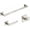 Brushed Nickel, variant on Acebond 3 Piece Bathroom Sets Accessories, Premium Heavy Duty Wall Mounted, Gold, Towel Bar and Toilet Paper Holder Set