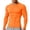 Saffron_009, variant on Men's Compression Shirt Lightweight Quick Dry Stretch Long Sleeve Athletic Tops for Training, Running and Workout White L