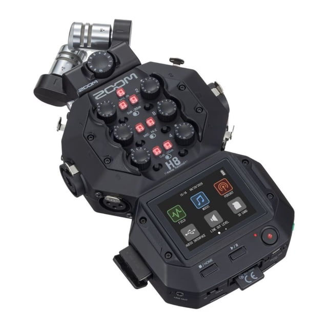 Grabadora Portátil ZOOM H8 6 Entradas XLR SDXC hasta 512G