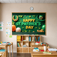thumbnail image 6 of LUUFILx St Patrick's Day Celebration Backdrop Banner Festival Green Clover Decoration Party Supplies Photography Props Lucky Charms Event Decor, 6 of 7