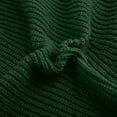 thumbnail image 5 of Fashion Women Solid Long Sleeve Pullove Turtleneck-Neck Casual Sweater Tops On Seasonal Green 12(XXL), 5 of 6