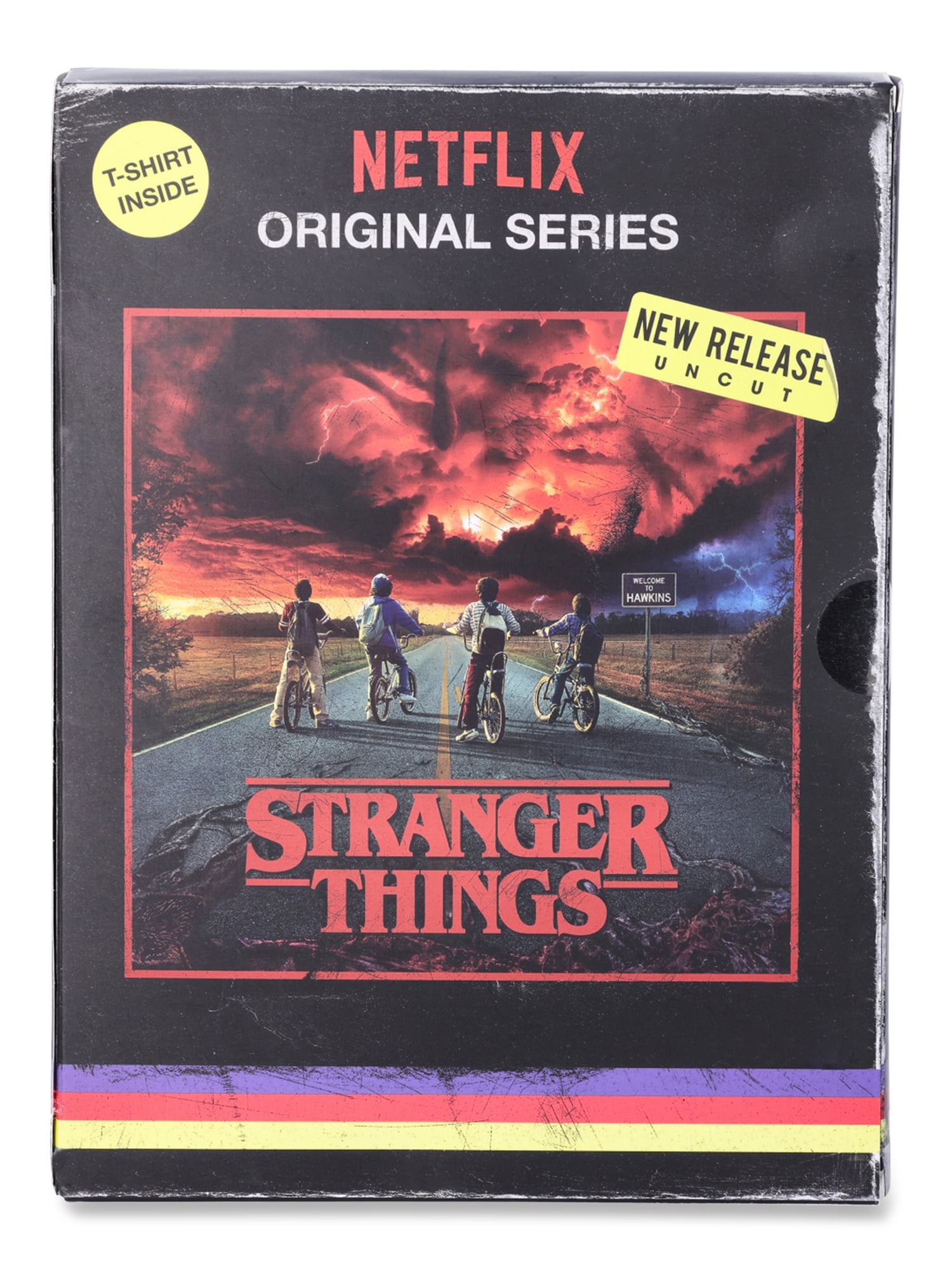 Netflix Stranger Logo, Men's Apparel Graphic T-shirt, Sizes S-3XL (Men's Big & Tall)