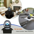 thumbnail image 2 of SereneLife Relaxing Tabletop Water Fountain with Light, 2 of 5