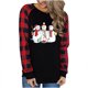 thumbnail image 5 of Puntoco Mujer Otoño e Invierno Impreso Camiseta Suelta Manga Larga Blusa Cuello Redondo Casual tops Puntoco Puntoco-2769, 5 of 5