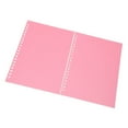 thumbnail image 1 of Couverture de Présentation Reliure, Protecteur de Feuille Translucide 20 Trous pour Cahier Rouge, 1 of 8