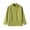 Green, variant on Unisex Kids Solid Color Fleece Coat, Long Sleeve Casual Outerwear With Side Pockets Loose Fashion Daily Jacket for Boys Girls All Season Wear Beige 1-2 Years