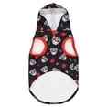 thumbnail image 4 of Vibrant Life Halloween Hoodie for Dogs and Cats, Day of the Dead, Black, S, 4 of 8