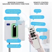 Electric Window Cleaner Robot, Automatic Window Cleaning Robotic Vacuum Cleaner with APP Remote Control, Dual Spray & 50ML Water Tank, for House Glass Washer