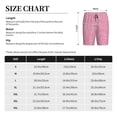 thumbnail image 3 of Balery Glitter Pink Pantalones cortos de pijama de punto de algodón para hombre con cinturilla y bolsillos-X-Large, 3 of 6
