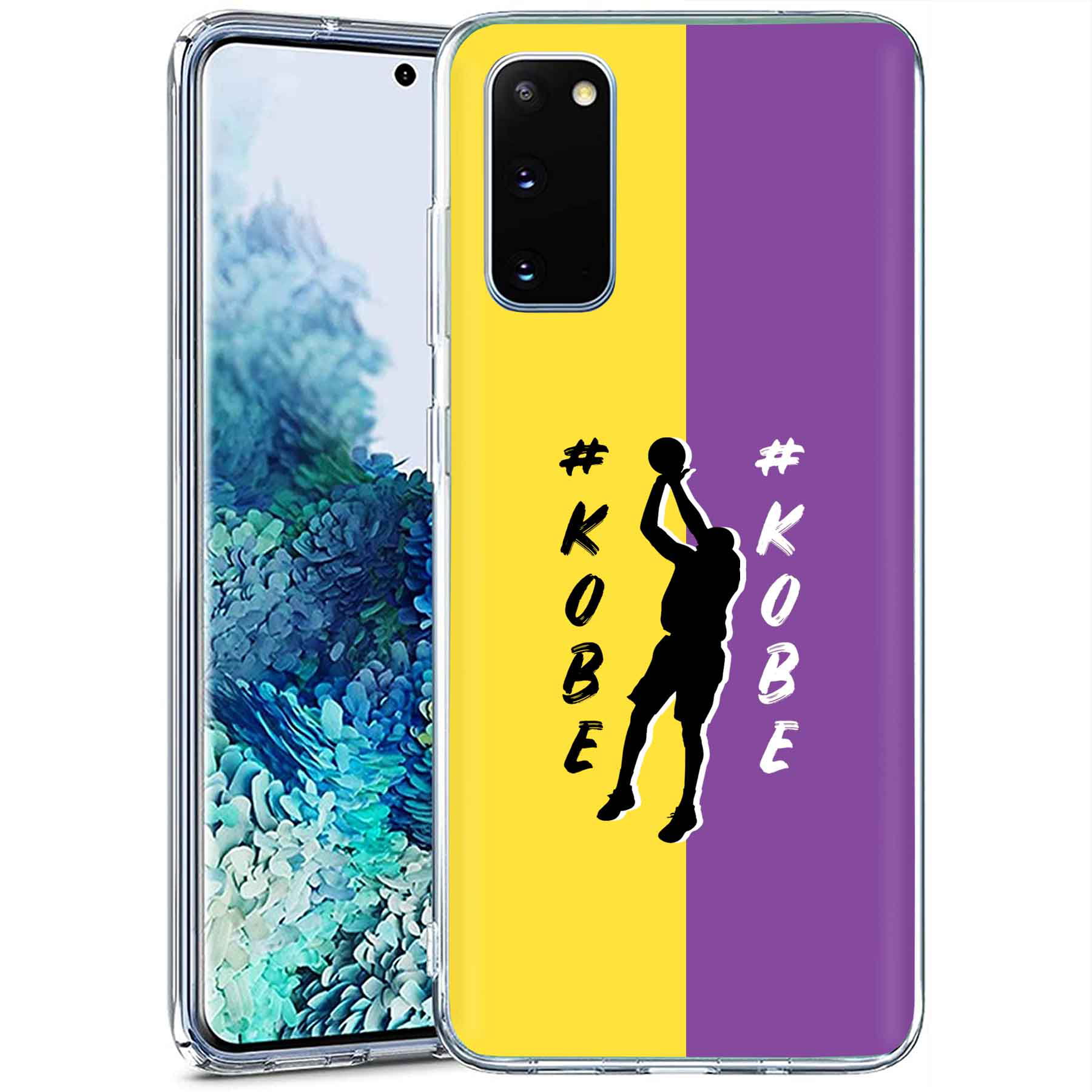 Phone Cover Case for Samsung Galaxy S20 FE 4G5G,Not S20SM-G780F,Kobe Basketball Print,Light Weight,Flexible,Soft Touch Cover,Anti-Scratch
