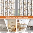 thumbnail image 7 of Lfeey Blackout Curtains for Bedroom 84 inch Lenght, Sage Brown Watercolor Floral, Thermal Insulated Light Blocking Grommet Drapes, Set of 2, 7 of 7
