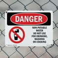 thumbnail image 4 of Non OSHA Danger Rigid Plastic Sign 24 Inch x 18 Inch - 5 Pack, 4 of 8
