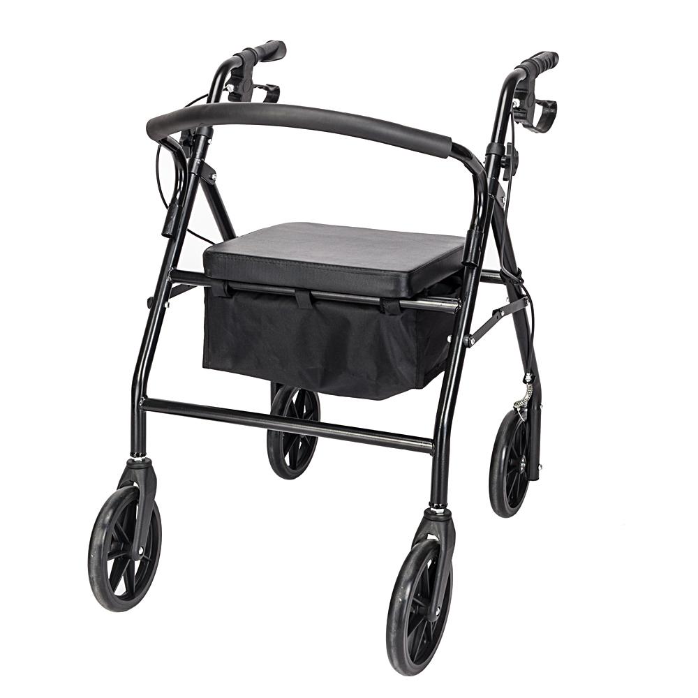 Drive Medical Rollator Rolling Walker With Wheels, Fold Up