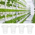 thumbnail image 1 of Cesta Hidropónica De Jardín, Cesta Hidropónica De Plástico Transpirable, Reutilizable Y Duradera, 10 Piezas/juego Seguro Y No Tóxico Para La Plantación De Balcón De Jardín ANGGREK Plastic Hydroponic Basket, 1 of 8