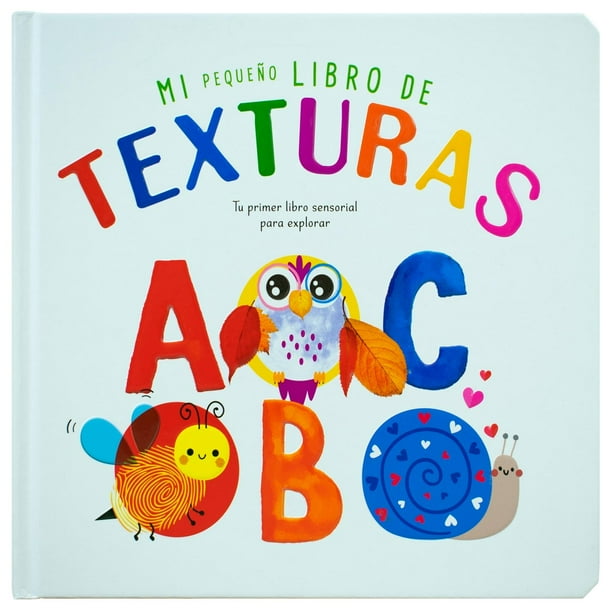 Libro para bebés: Mi pequeño libro de texturas: ABC