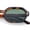 Tortoise Frame - Green Lens, variant on Retro Octagon Thick Frame Sunglasses Geometric Bold Small Frame UV400 Black Frame - Black Lens