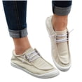 thumbnail image 4 of Zapatos sin cordones para mujer, clásicos, cómodos, a la moda, cómodos para caminar, zapatillas, zapatos sin cordones Wmkox8yii  FOPL3047, 4 of 9