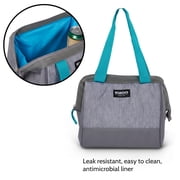 Igloo Leftover Tote Cooler Bag, 9 Can Capacity, Gray, Insulated Softside Cooler Bag Keeps Food and Drinks Cold
