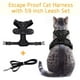 thumbnail image 2 of Arnés y correa para gatos para pasear Rabbitgoo Black XS, 2 of 27