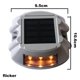 thumbnail image 2 of Iluminación Solar al aire libre camino calzada muelle camino luces de piso LED luces de inducción de perno ciego, 2 of 5