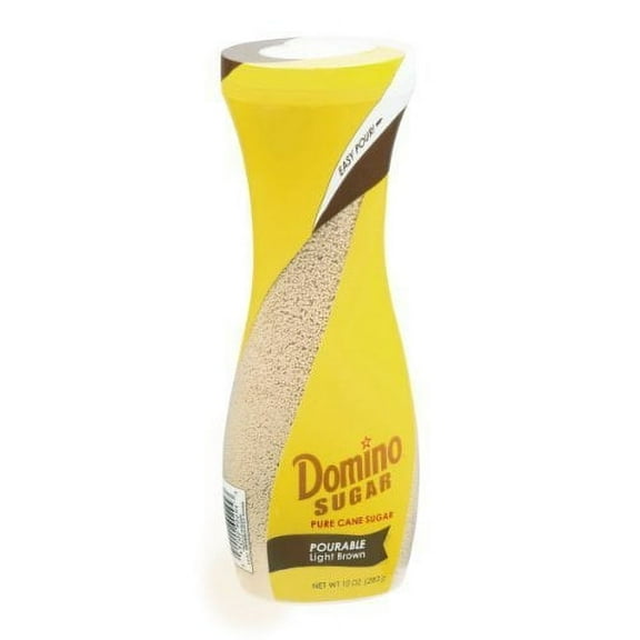 Domino Brown Sugar Easy Pourable Light Brown 10 ounces Pack of 4