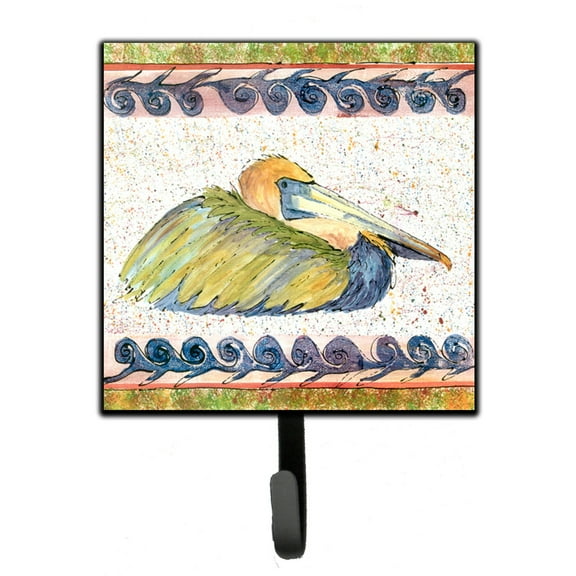 Carolines Treasures 8053SH4 Bird - Pelican Leash or Key Holder Single Hook multicolor