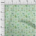 thumbnail image 2 of oneOone Viscose Chiffon Mint Green Fabric Autumn Quilting Supplies Print Sewing Fabric By The Yard 42 Inch Wide, 2 of 4