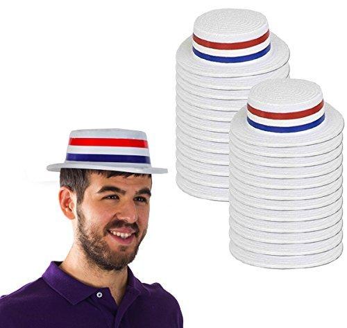 Funny Party Hats Skimmer Hat - Boater 