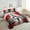 Black Red, variant on Erosebridal Glitter Lips Bedding Sets Full With Comforter,Bling Sparkling Duvet Insert,Grey Green Comforter Sets Full Size,Ultra Soft Sparkle Room Decoration,Reversible,3Pcs