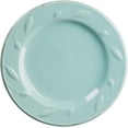 thumbnail image 2 of Signature Housewares 4 Piece Sorrento Collection Stoneware Dinnerware Set, Aqua Blue, 2 of 4