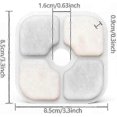 thumbnail image 4 of Replacement Filters for Cat Water Fountains - Captures Debris, Hair & Enhances Drinking Water Clarity, 4 of 5