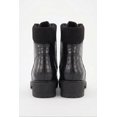 thumbnail image 5 of Women's Faux Leather Lace Up Ankle Padded Collar Combat Boots, 5 of 6